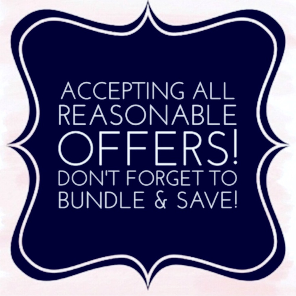 Bundle and Save!! Reasonable offers accepted 😊